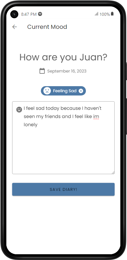 MindfulAid Screenshot